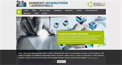 Desktop Screenshot of konwent.spnt.pl